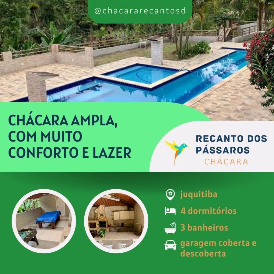 Chacara Recanto Dos Passaros Bairro das Rosas Exterior photo